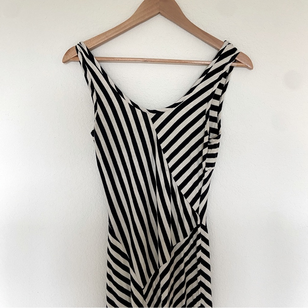 Cotton Striped Maxi Dress